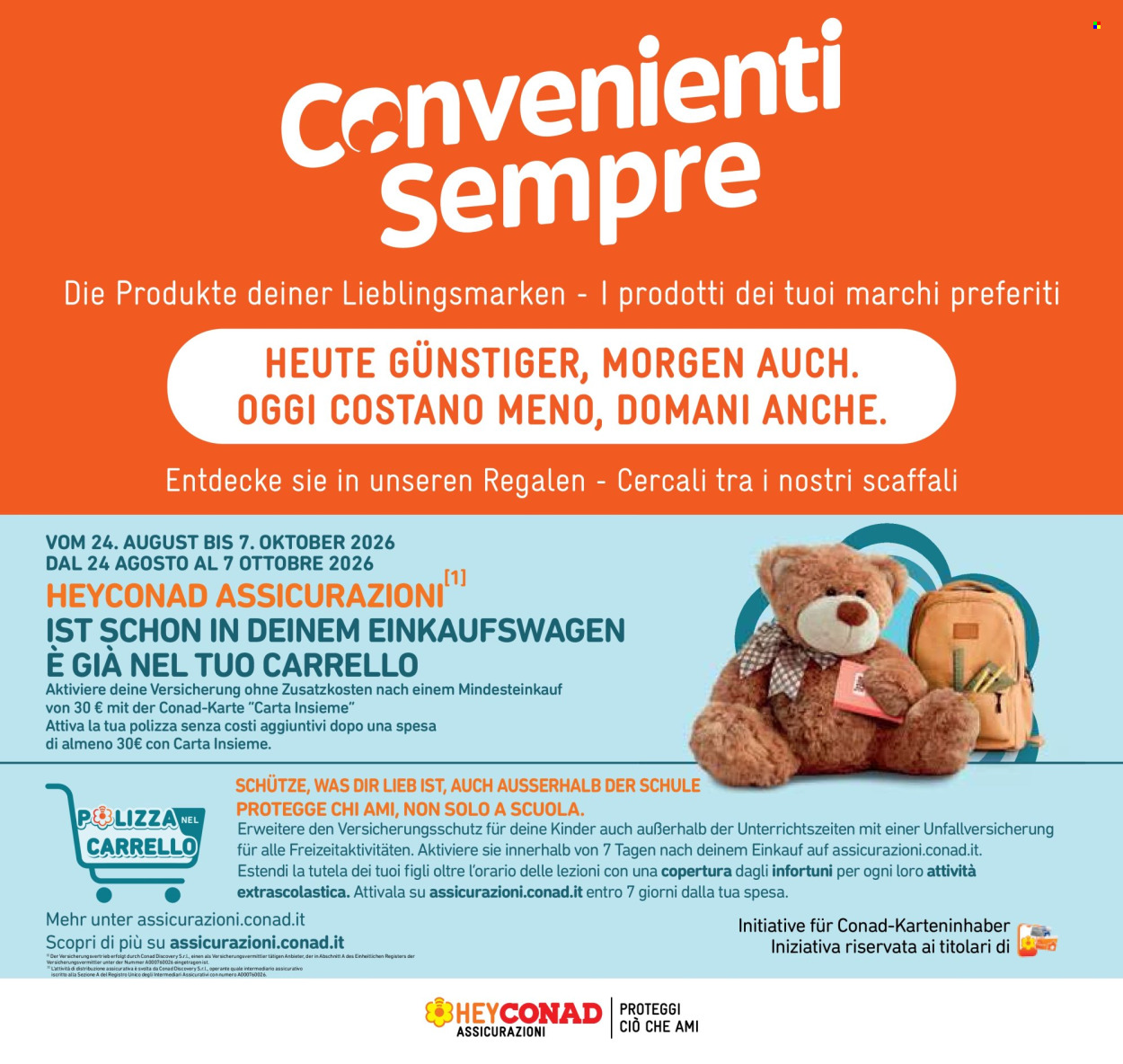 Leták Conad - 25.8.2026 - 7.9.2026. Strana 5
