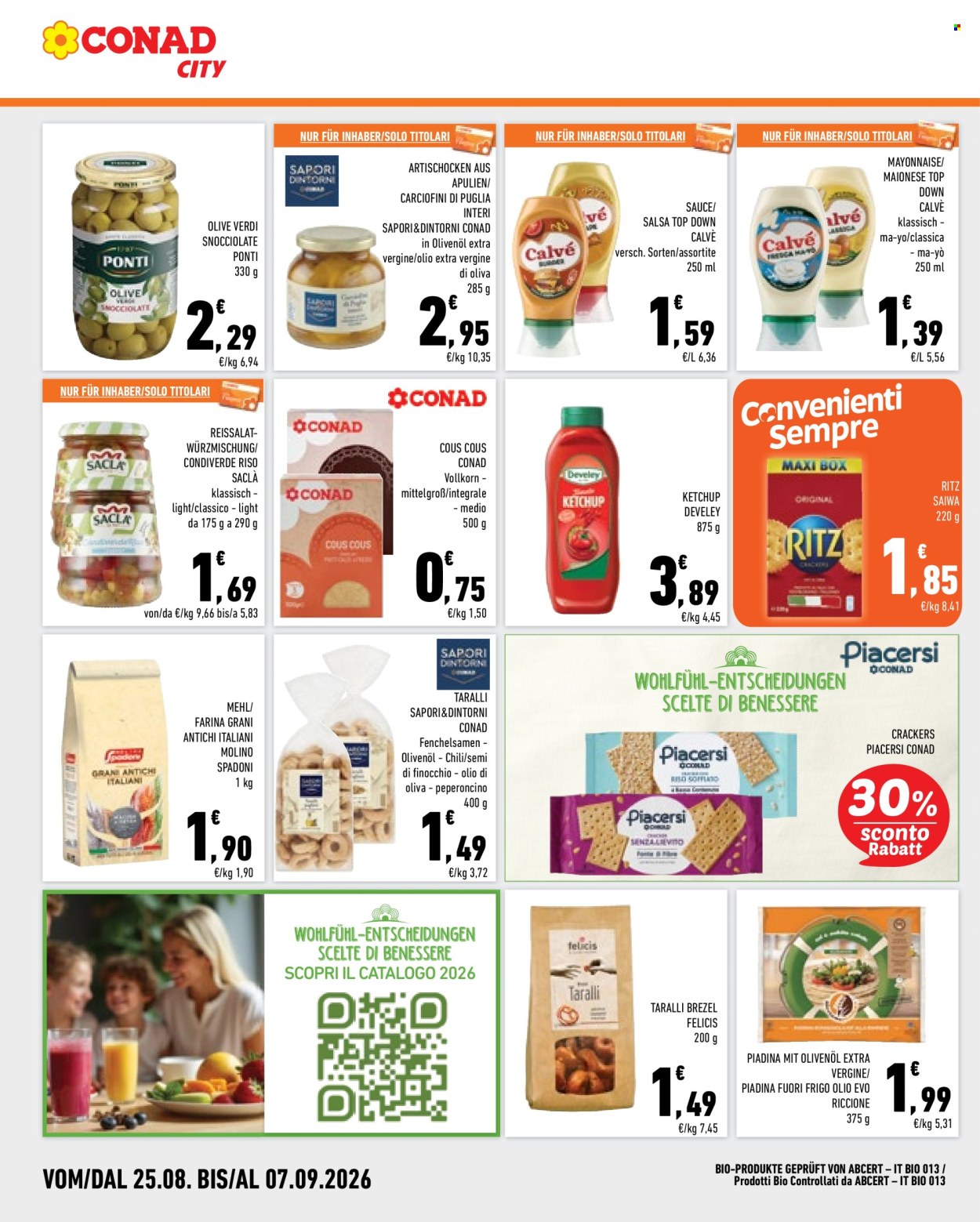 Leták Conad City - 25.8.2026 - 7.9.2026. Strana 14