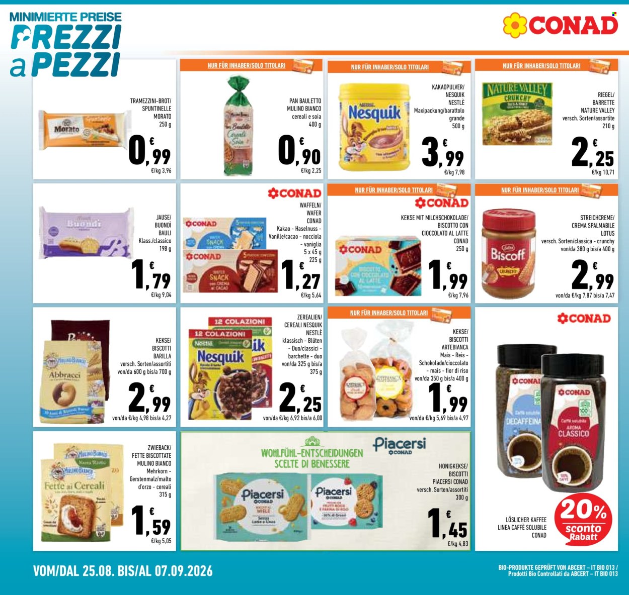 Volantino Conad - 25/8/2026 - 7/9/2026. Pagina 16