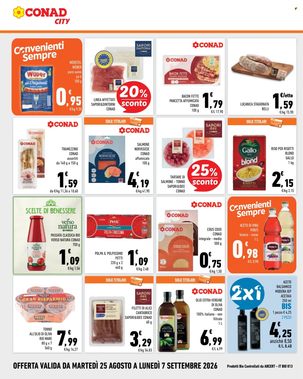 Leták Conad - 25.8.2026 - 7.9.2026. Strana 12