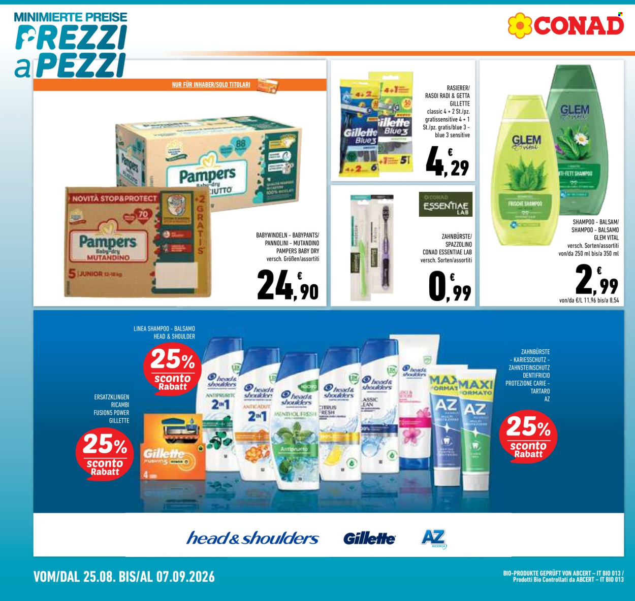 Volantino Conad - 25/8/2026 - 7/9/2026. Pagina 22
