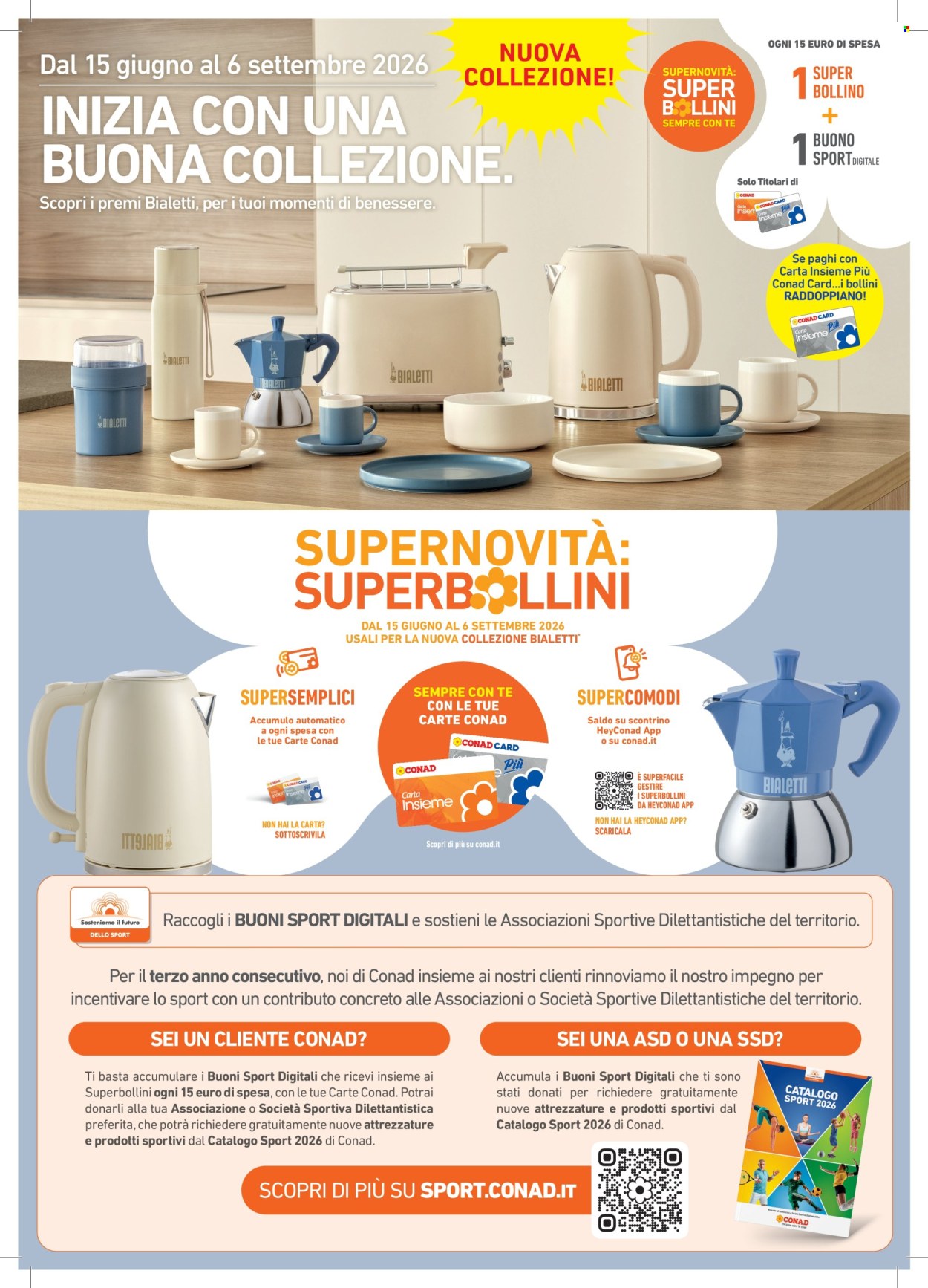 Leták Conad - 24.8.2026 - 6.9.2026. Strana 1