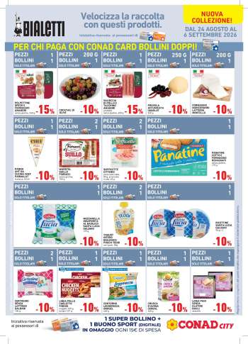 Volantino Conad - 24/8/2026 - 6/9/2026.