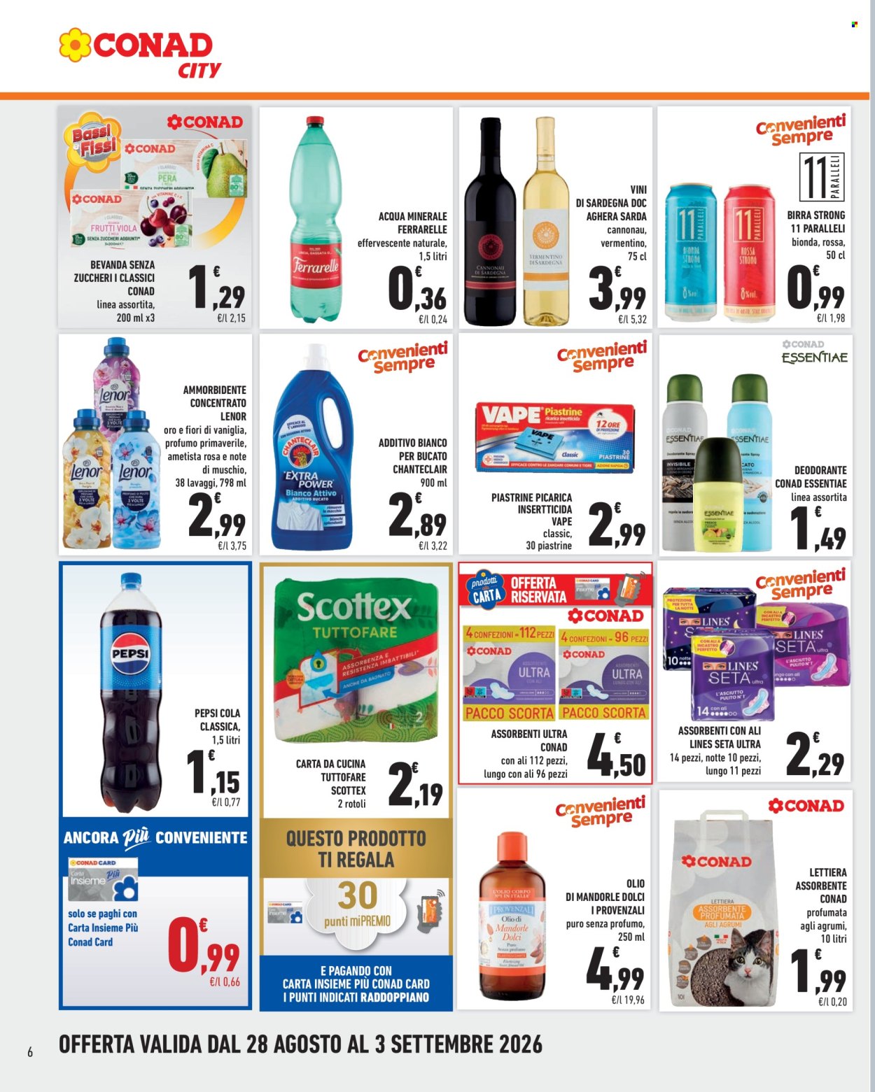 Leták Conad - 28.8.2026 - 3.9.2026. Strana 6