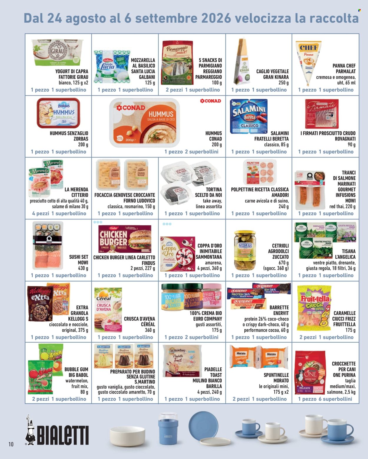 Volantino Conad City - 28/8/2026 - 3/9/2026. Pagina 10
