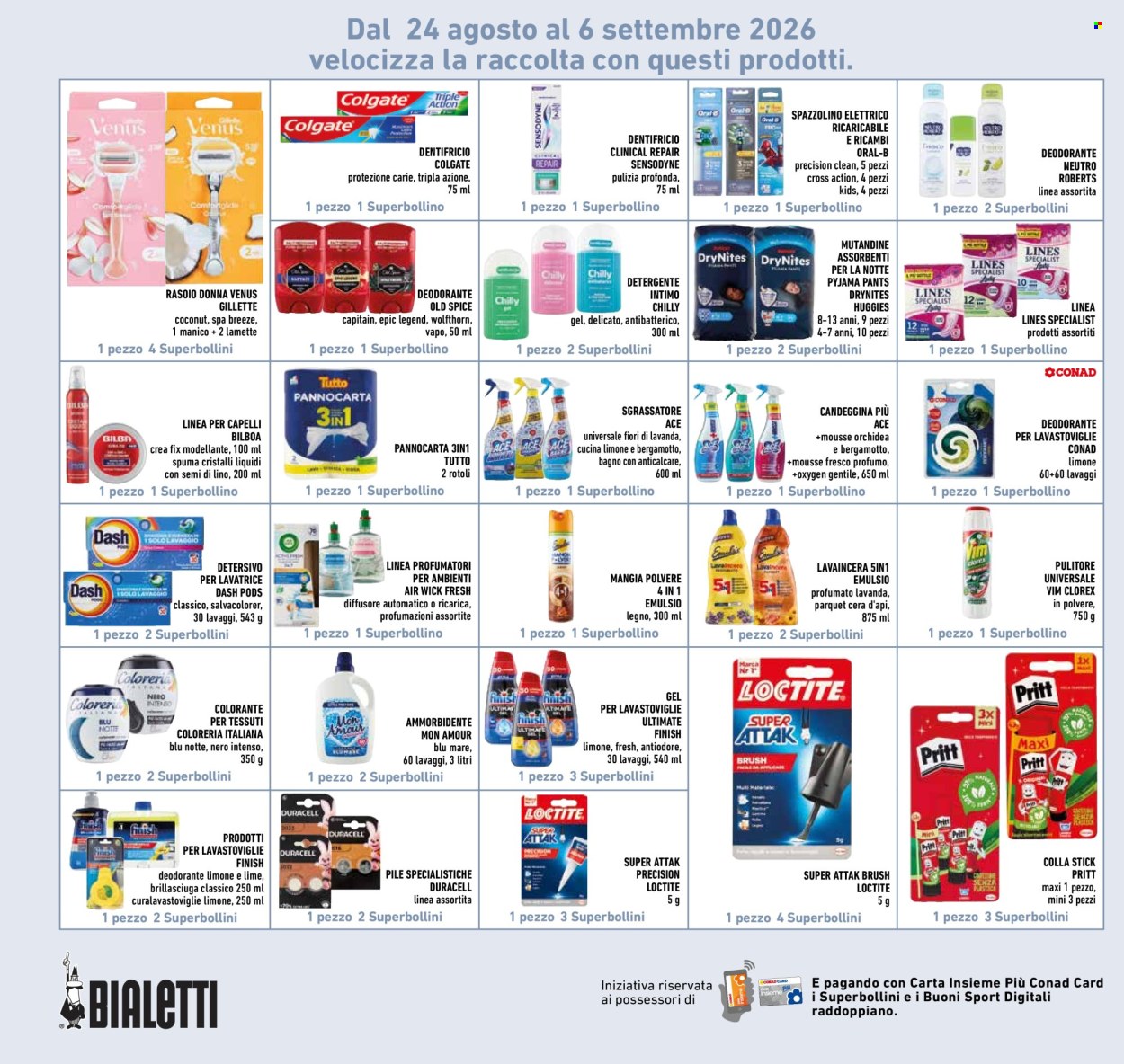Volantino Conad - 27/8/2026 - 6/9/2026. Pagina 16