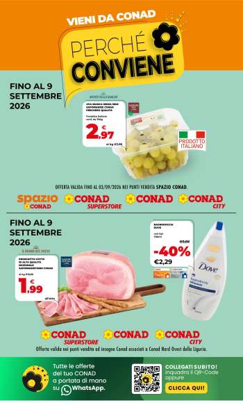 Volantino Conad - 27/8/2026 - 9/9/2026.