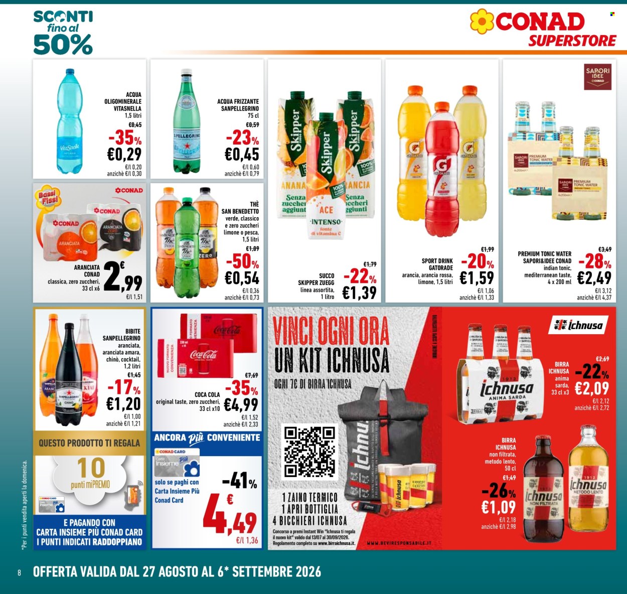 Leták Conad Superstore - 27.8.2026 - 6.9.2026. Strana 8