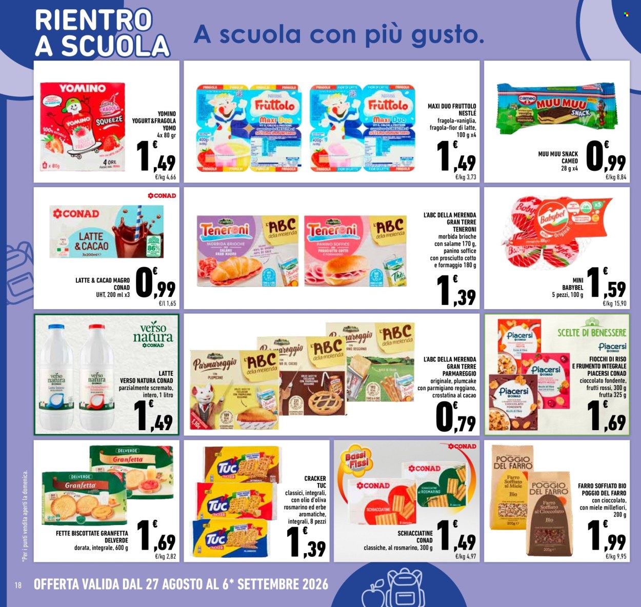 Leták Conad Superstore - 27.8.2026 - 6.9.2026. Strana 18