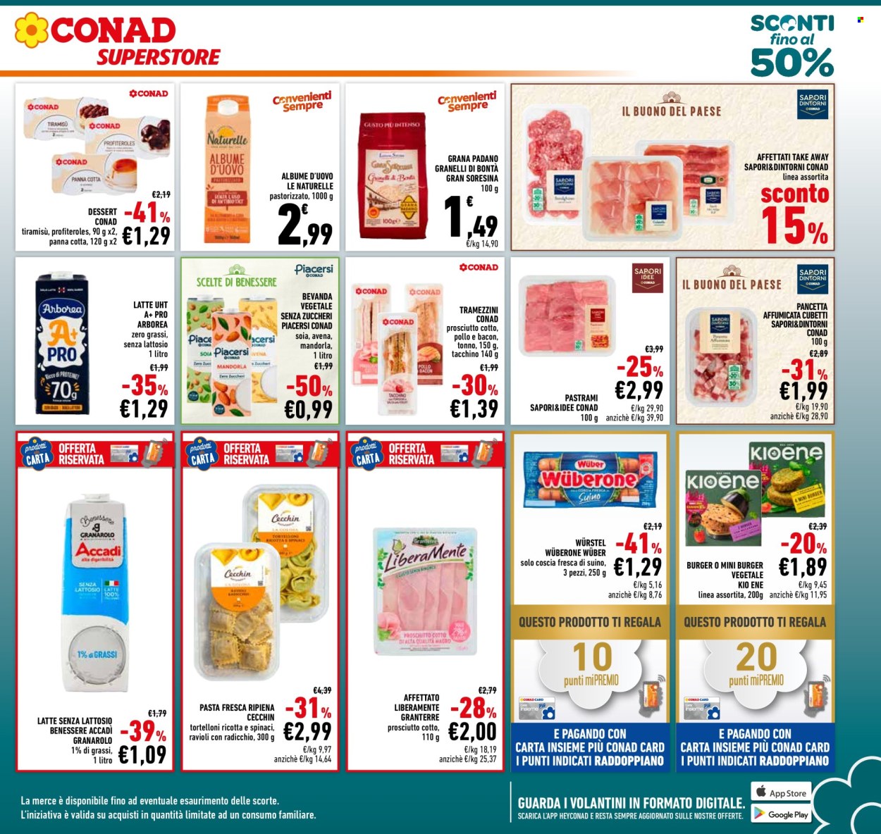 Leták Conad Superstore - 27.8.2026 - 6.9.2026. Strana 3
