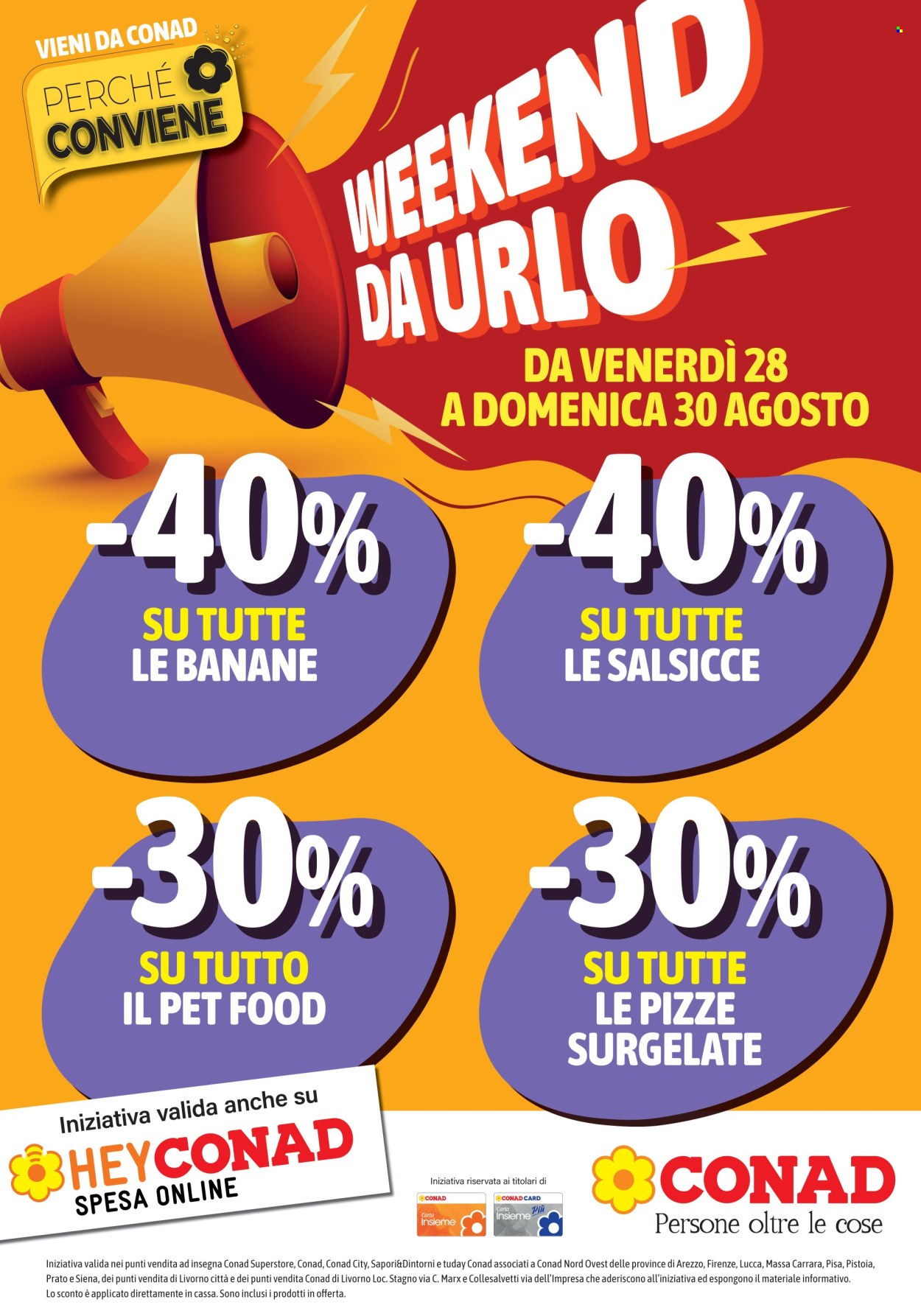 Leták Conad - 28.8.2026 - 30.8.2026. Strana 1