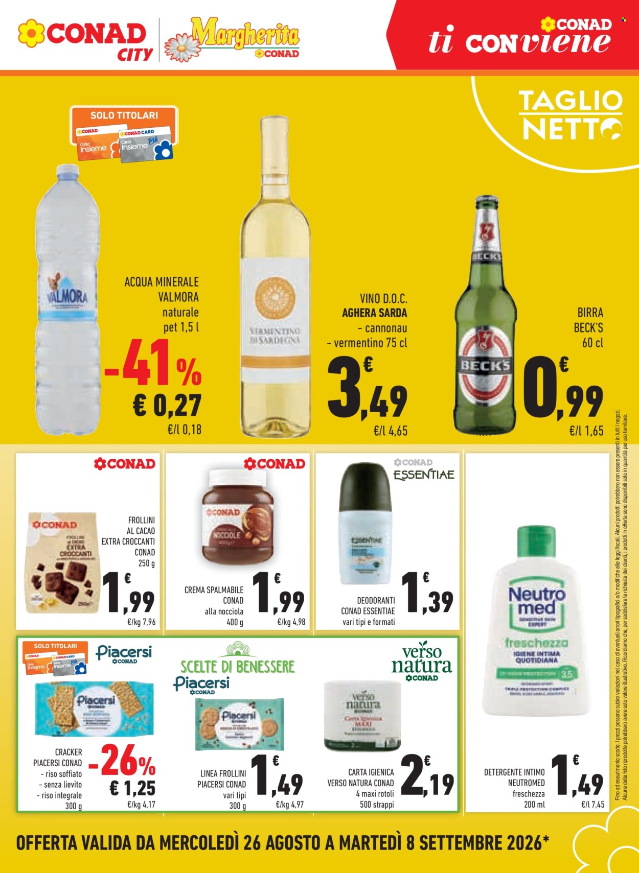 Leták Conad - 26.8.2026 - 8.9.2026. Strana 9
