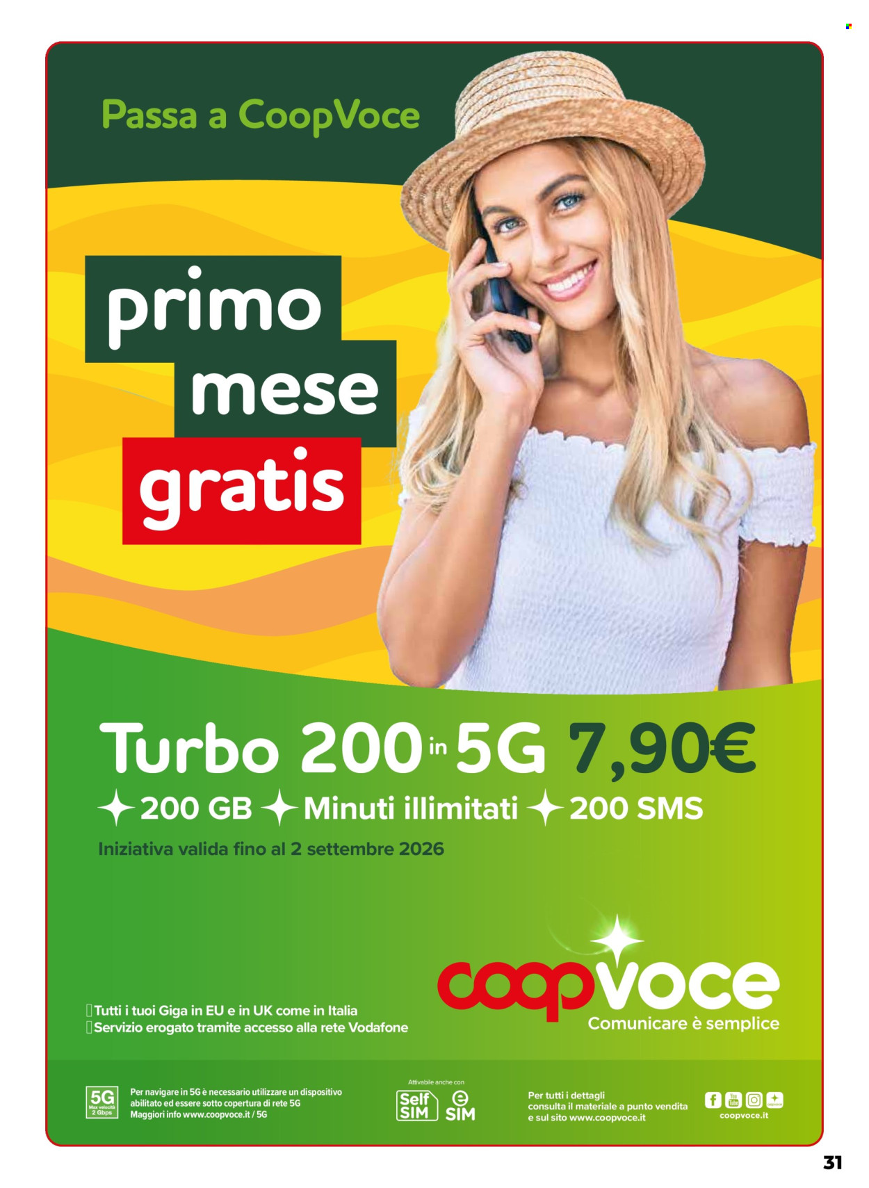 Volantino Coop - 27/8/2026 - 9/9/2026. Pagina 31