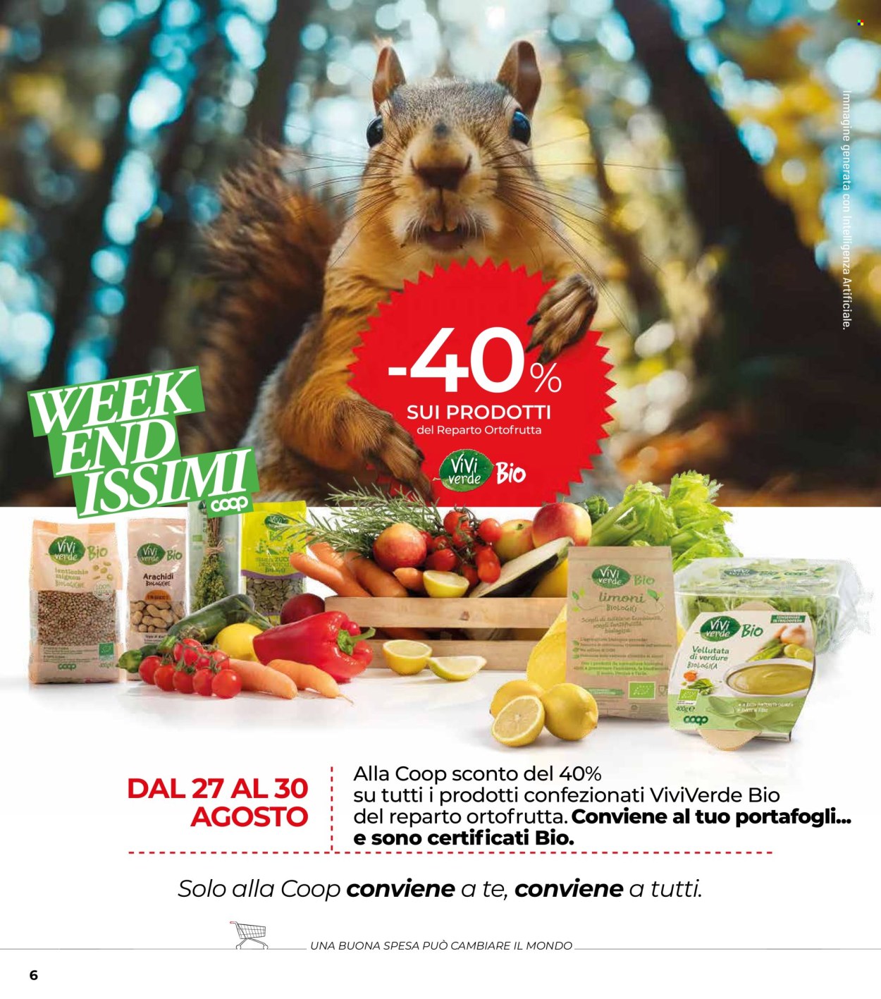 Volantino Coop - 27/8/2026 - 9/9/2026. Pagina 6