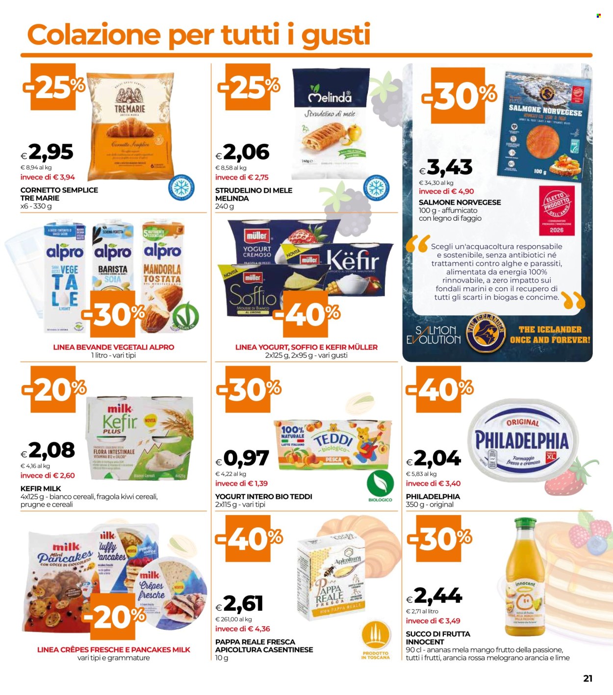 Leták Coop - 27.8.2026 - 9.9.2026. Strana 21