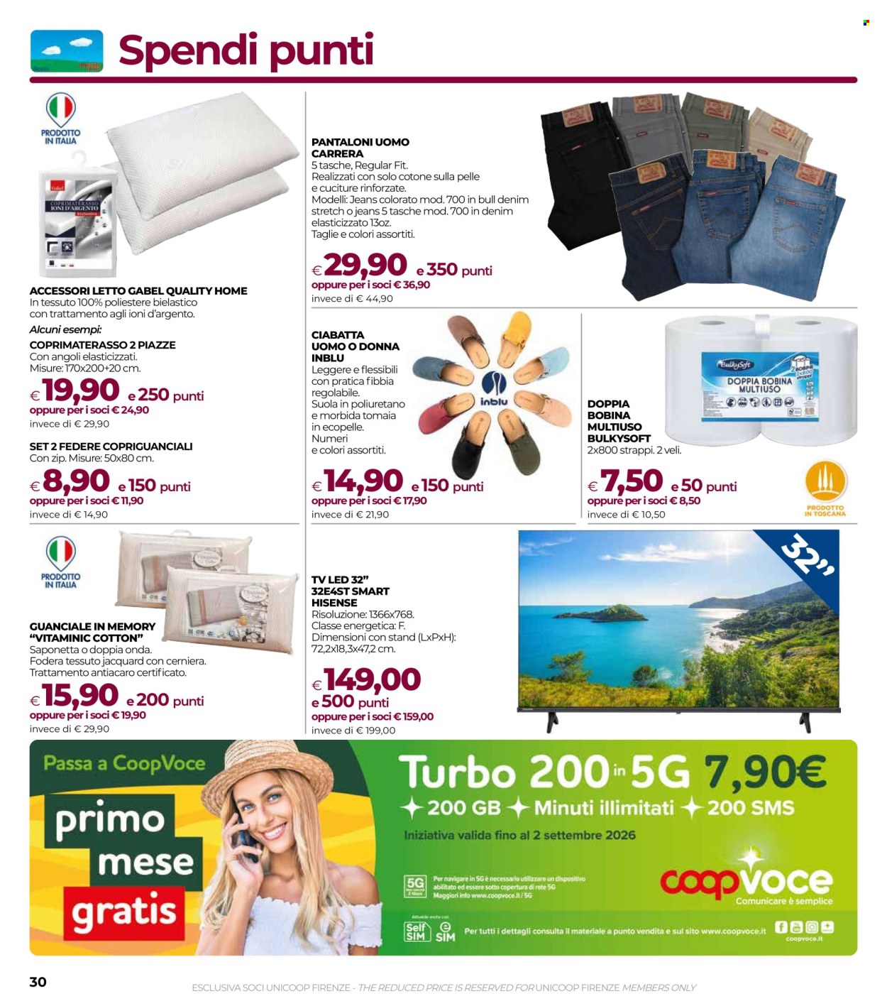 Volantino Coop - 27/8/2026 - 9/9/2026. Pagina 30