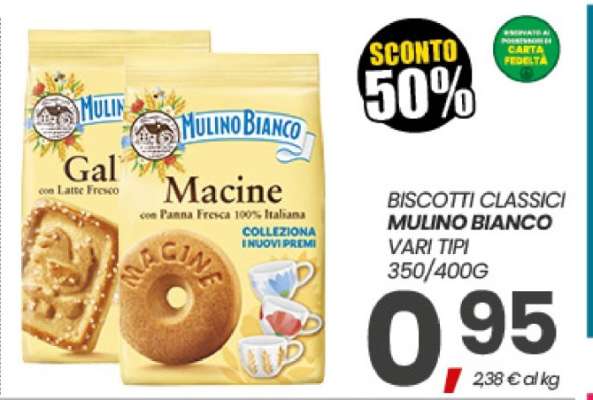 Biscotti Classici Mulino Bianco