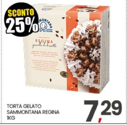 TORTA GELATO SAMMONTANA REGINA