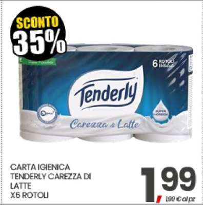 CARTA IGENICA TENDERLY CAREZZA DI LATTE