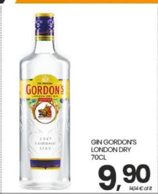 GIN GORDON'S LONDON DRY 70CL