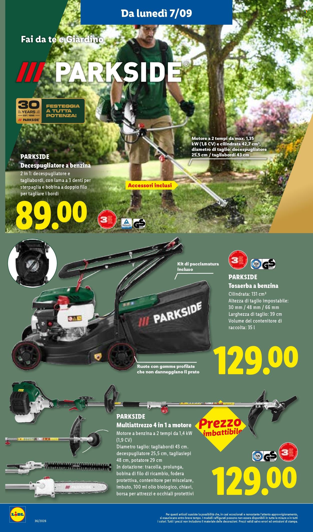 Volantino Lidl - 3/9/2026 - 9/9/2026. Pagina 32