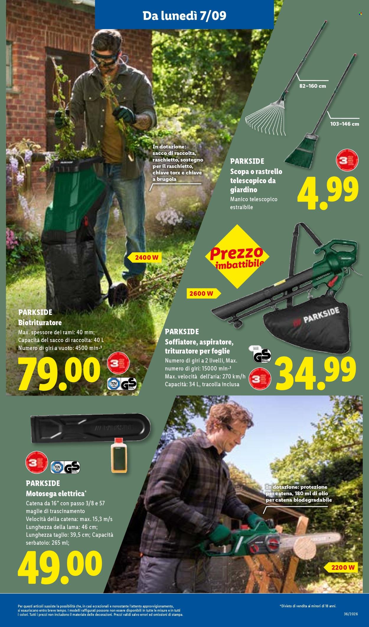 Volantino Lidl - 3/9/2026 - 9/9/2026. Pagina 33