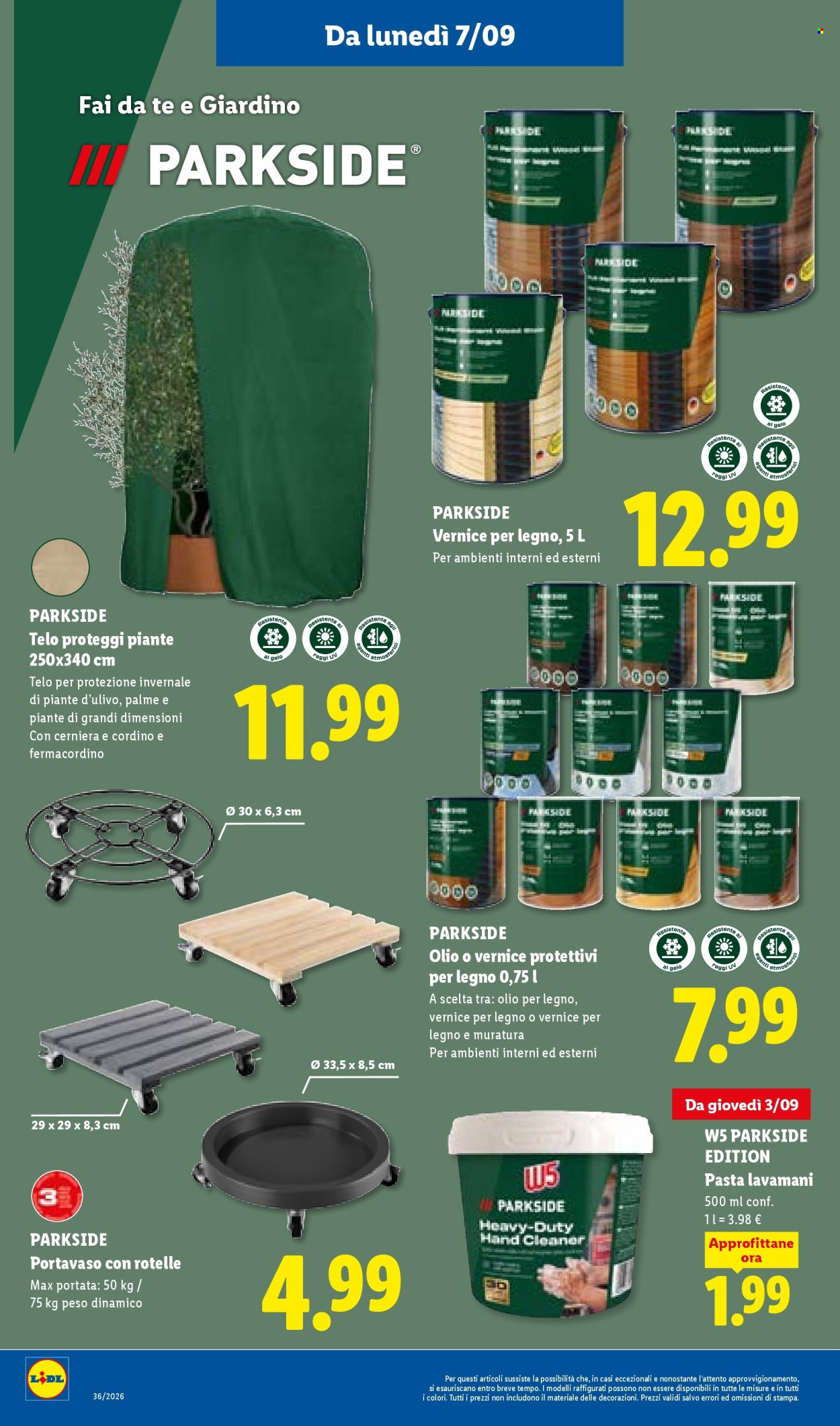 Volantino Lidl - 3/9/2026 - 9/9/2026. Pagina 36
