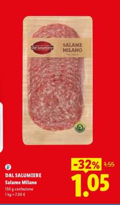 Dal Salumiere Salame Milano