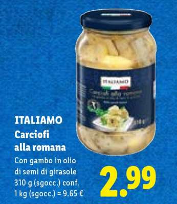 ITALIAMO Carciofi alla romana