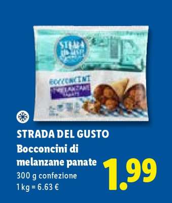 Strada del Gusto Bocconcini di melanzane panate