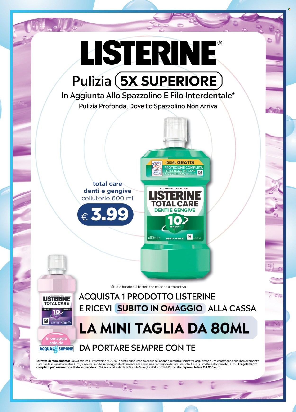 Volantino Acqua & Sapone - 30/8/2026 - 19/9/2026. Pagina 12