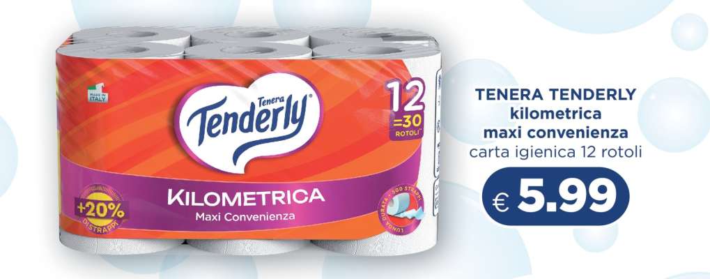 TENERA TENDERLY kilometrica maxi convenienza