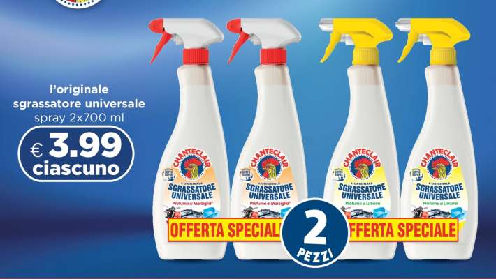 Chanteclair Sgrassatore Universale