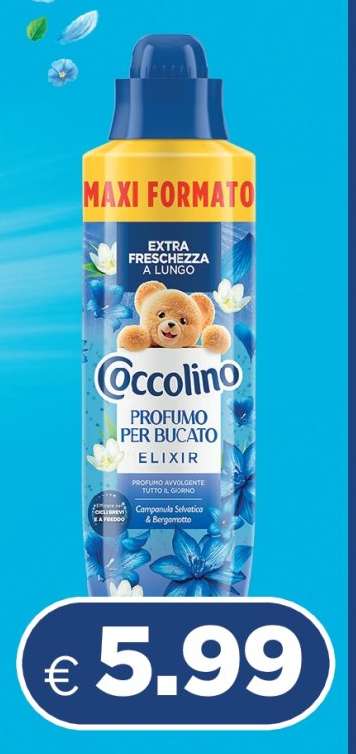 COCCOLINO Profumo per Bucato Elixir