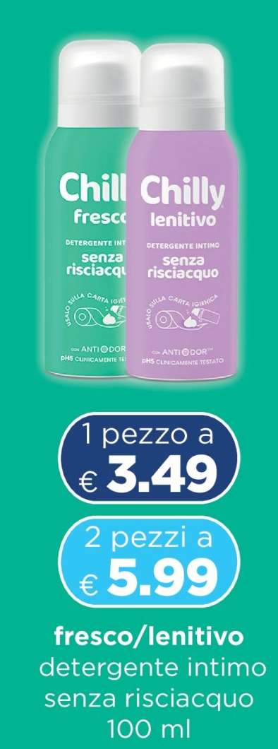 Chilly fresco/lenitivo