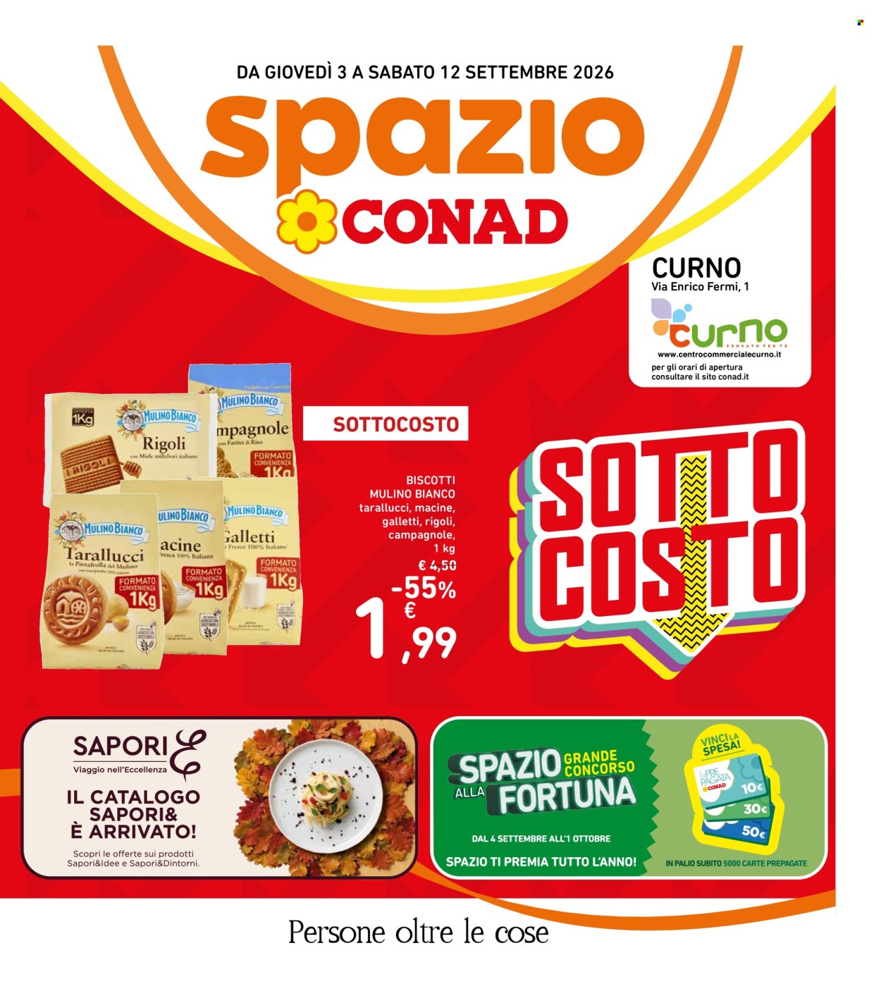 Volantino Spazio Conad - 3/9/2026 - 12/9/2026. Pagina 1