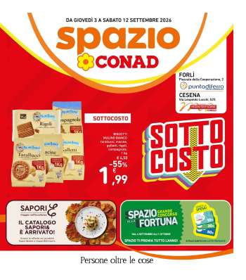 Volantino Spazio Conad - 3/9/2026 - 12/9/2026.