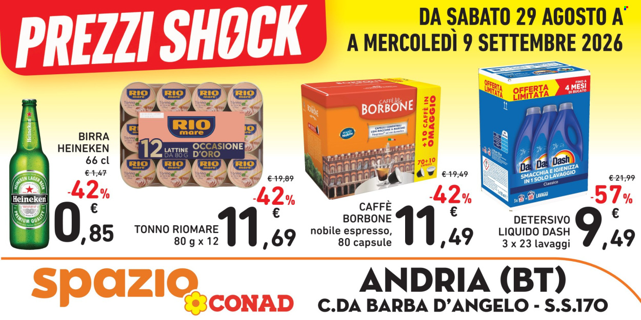 Volantino Spazio Conad - 29/8/2026 - 9/9/2026. Pagina 1
