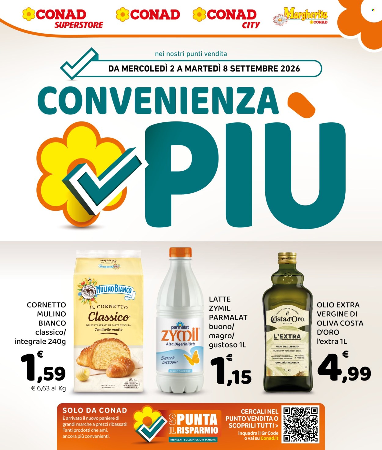 Leták Conad - 2.9.2026 - 8.9.2026. Strana 1