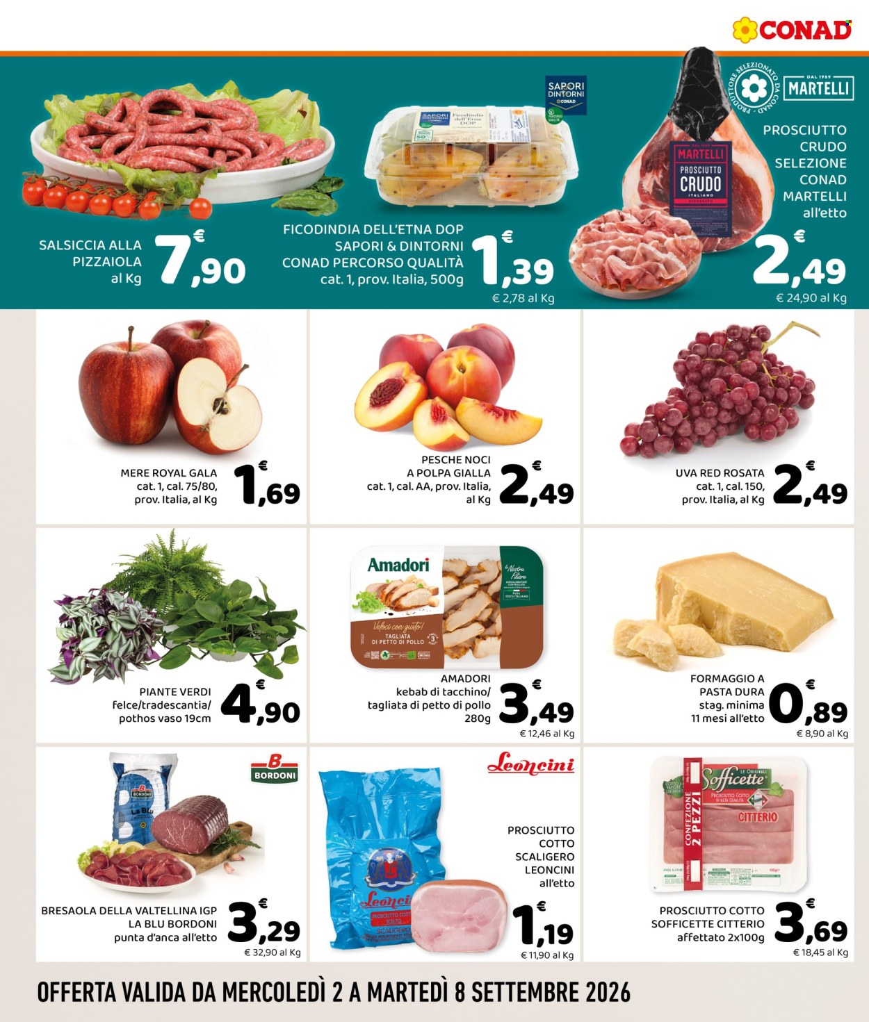 Volantino Conad - 2/9/2026 - 8/9/2026. Pagina 2