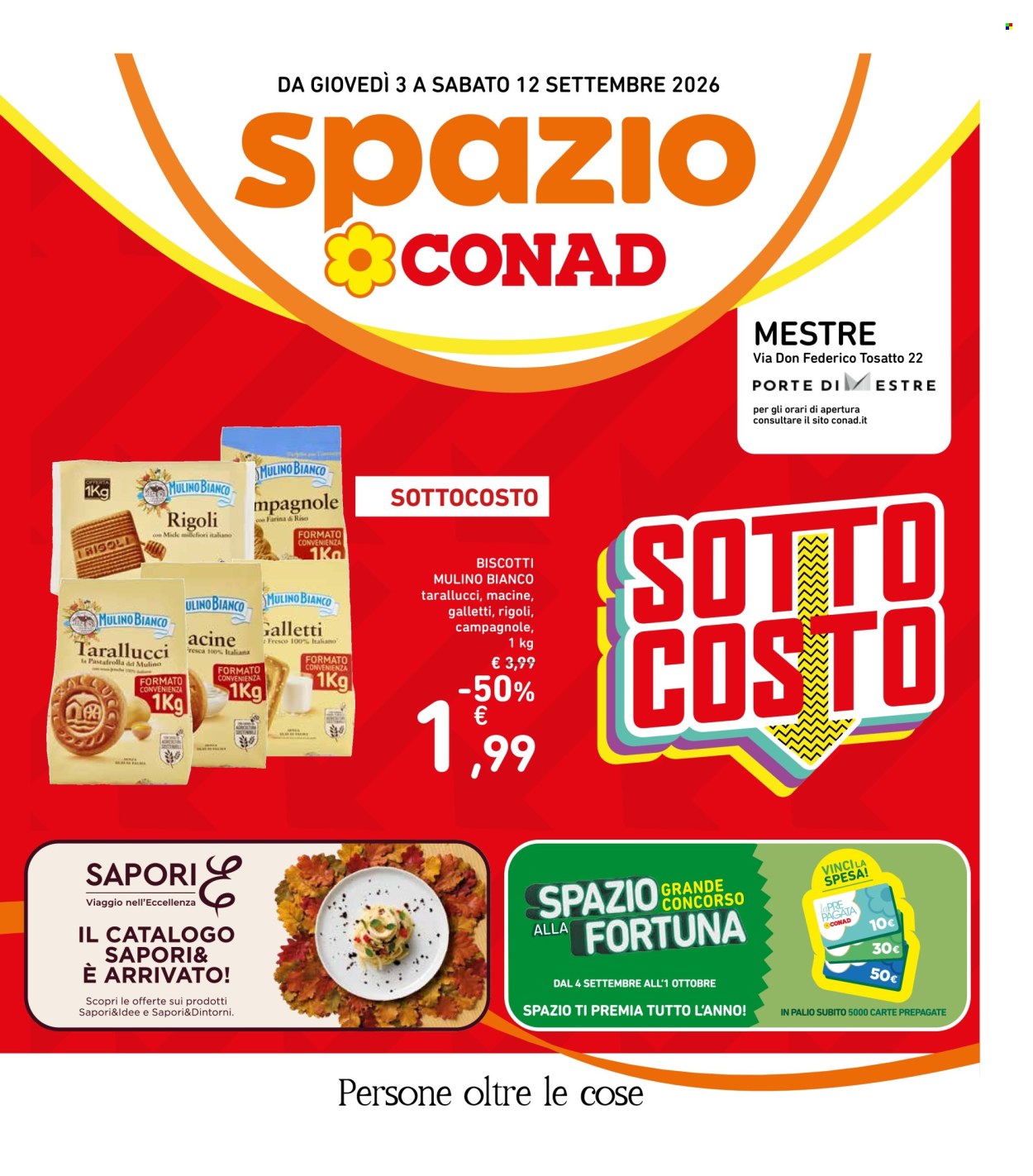 Volantino Spazio Conad - 3/9/2026 - 12/9/2026. Pagina 1