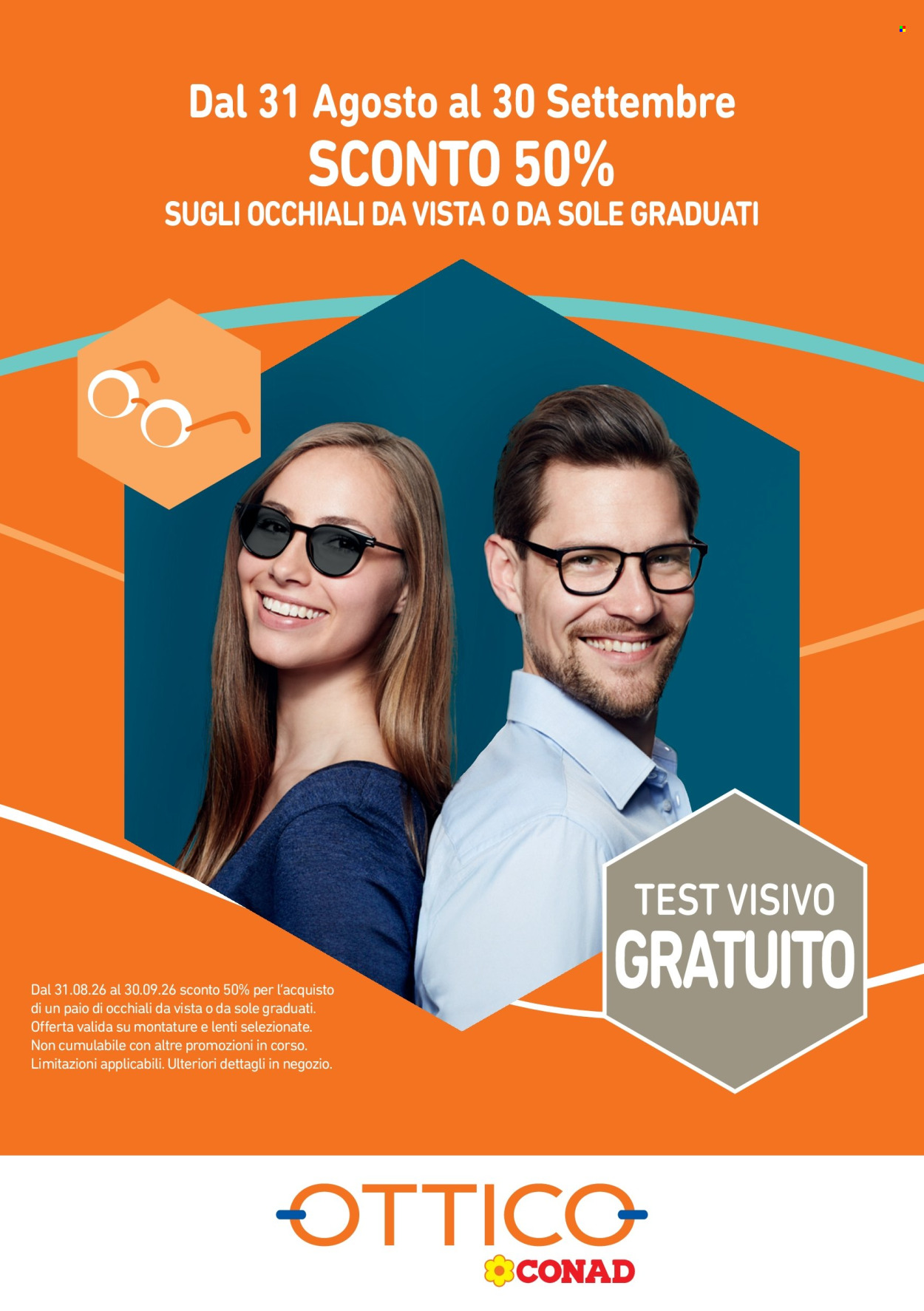 Volantino Spazio Conad - 31/8/2026 - 30/9/2026. Pagina 1