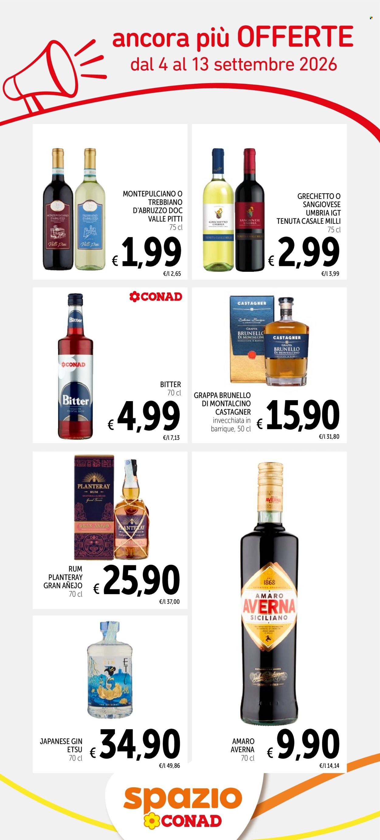 Volantino Conad - 4/9/2026 - 13/9/2026. Pagina 2