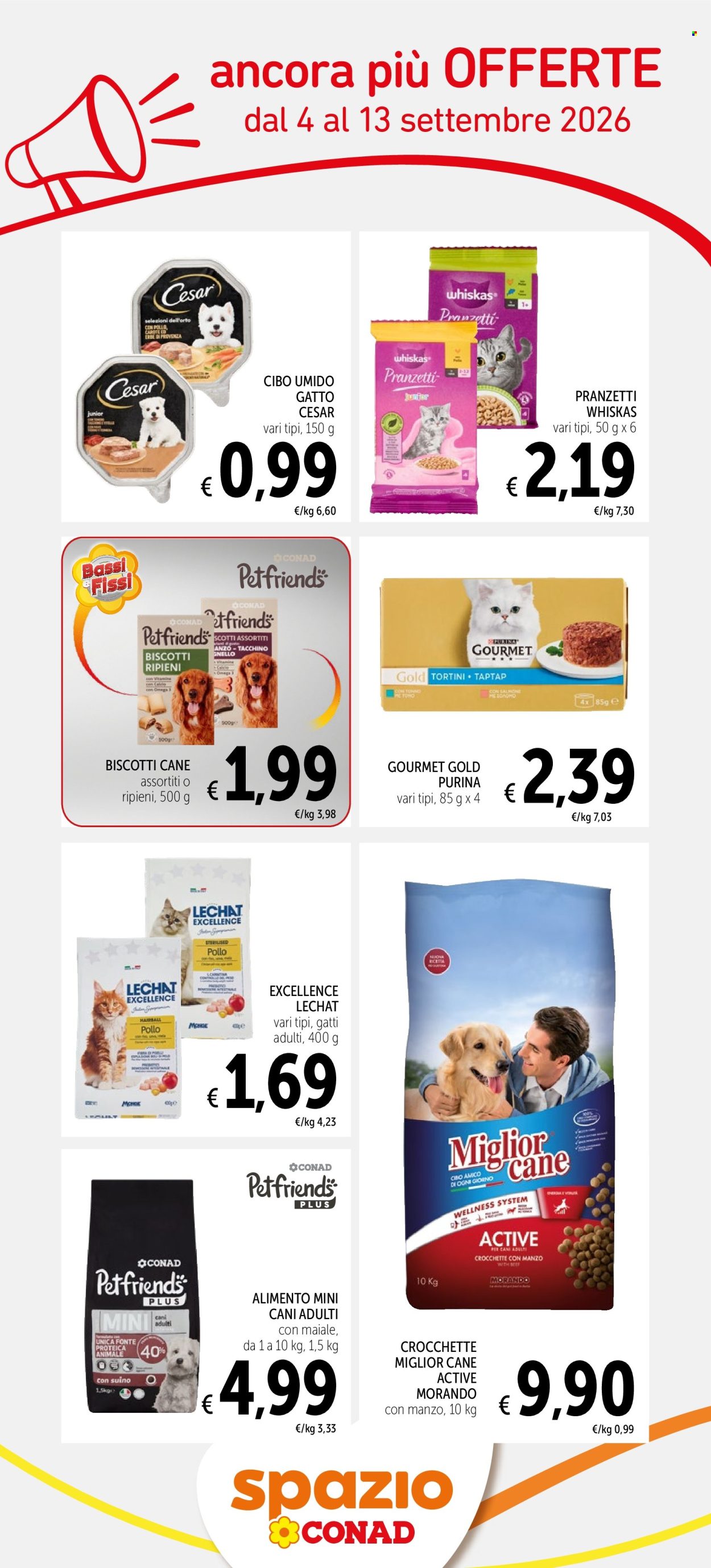 Volantino Conad - 4/9/2026 - 13/9/2026. Pagina 3