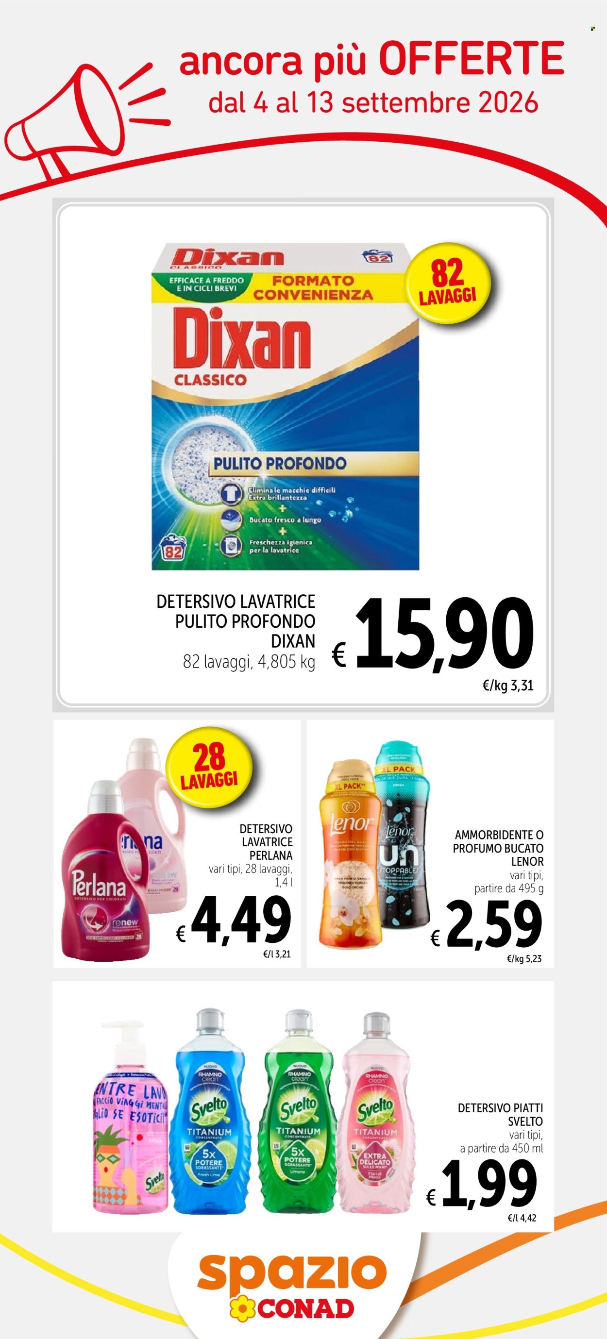 Volantino Conad - 4/9/2026 - 13/9/2026. Pagina 4