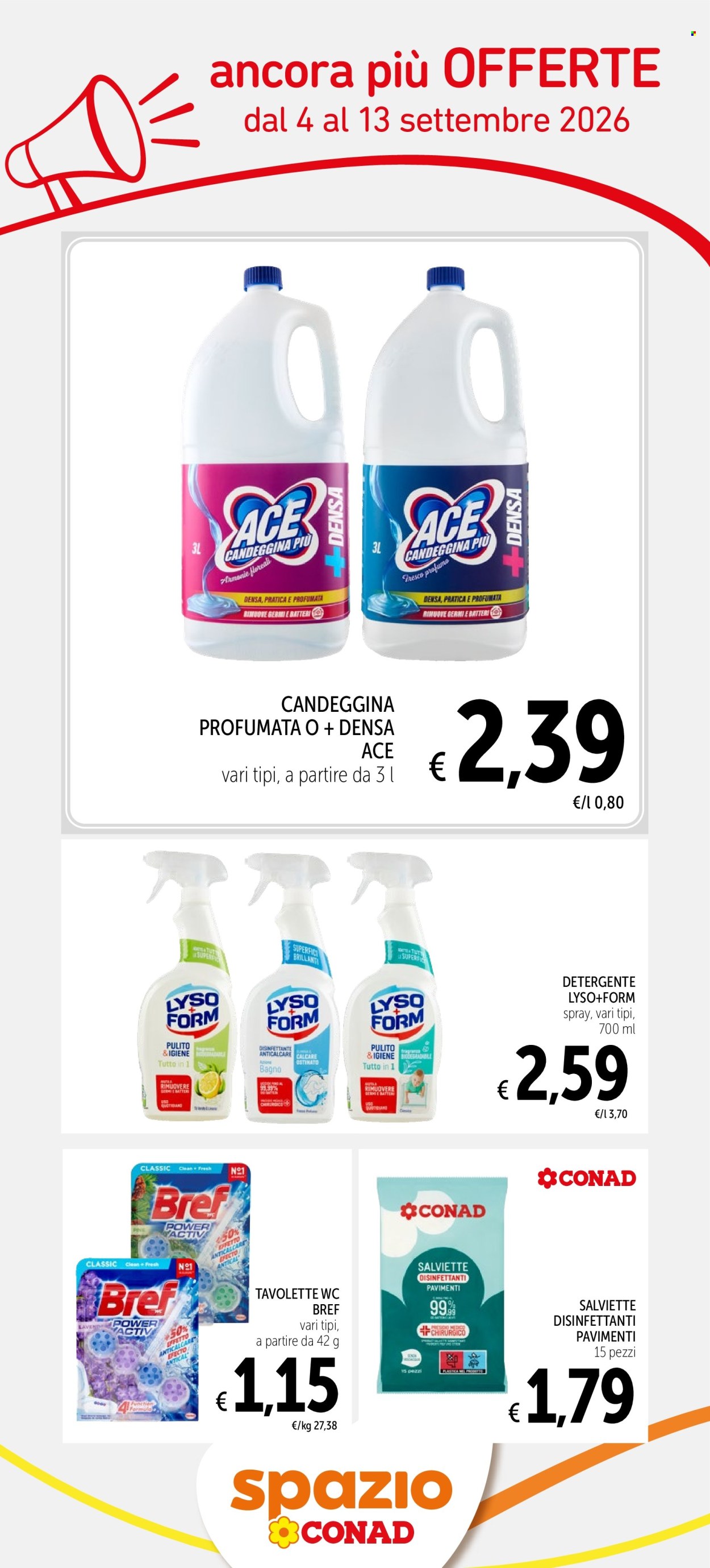 Volantino Conad - 4/9/2026 - 13/9/2026. Pagina 5