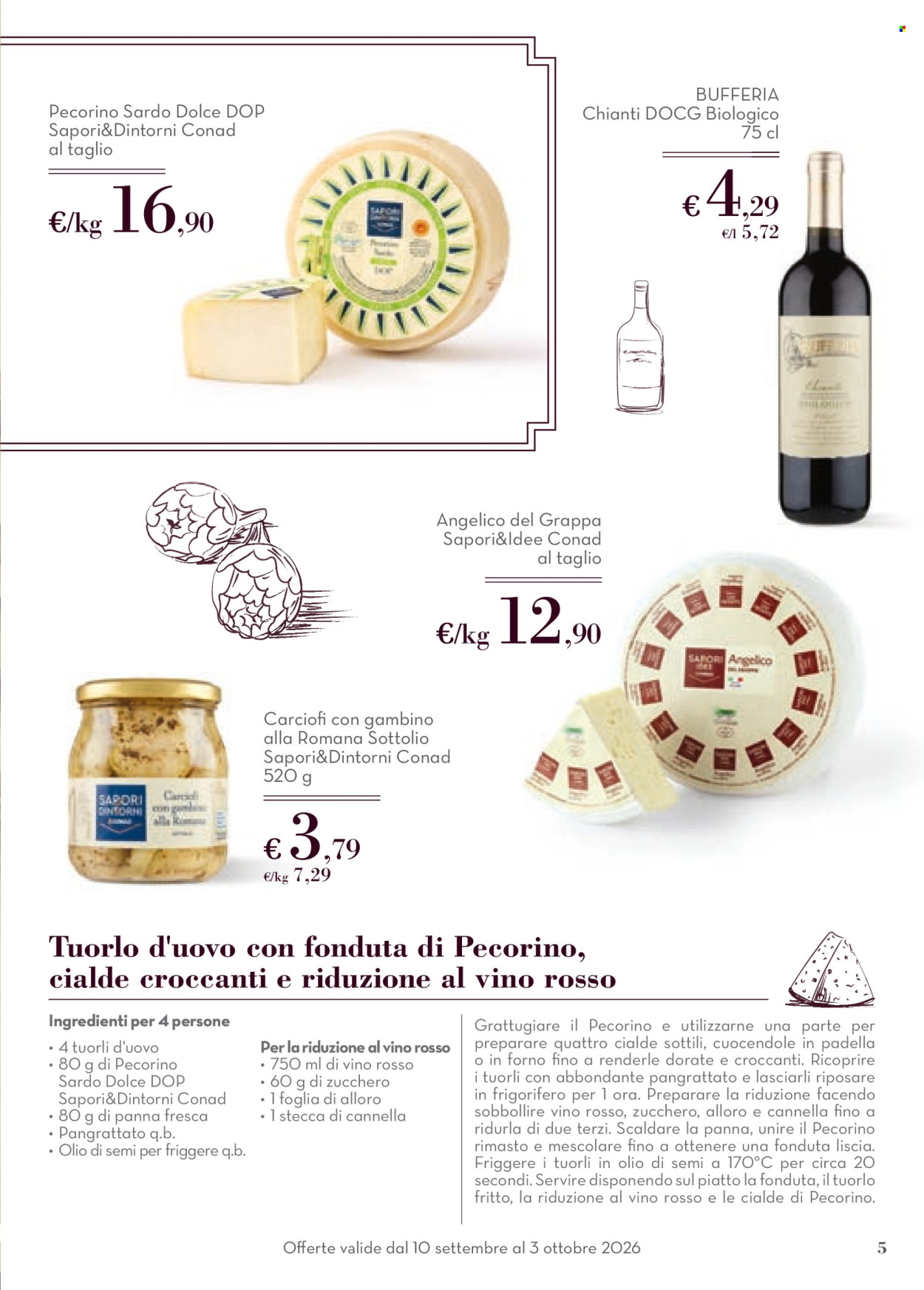 Volantino Conad - 10/9/2026 - 3/10/2026. Pagina 5