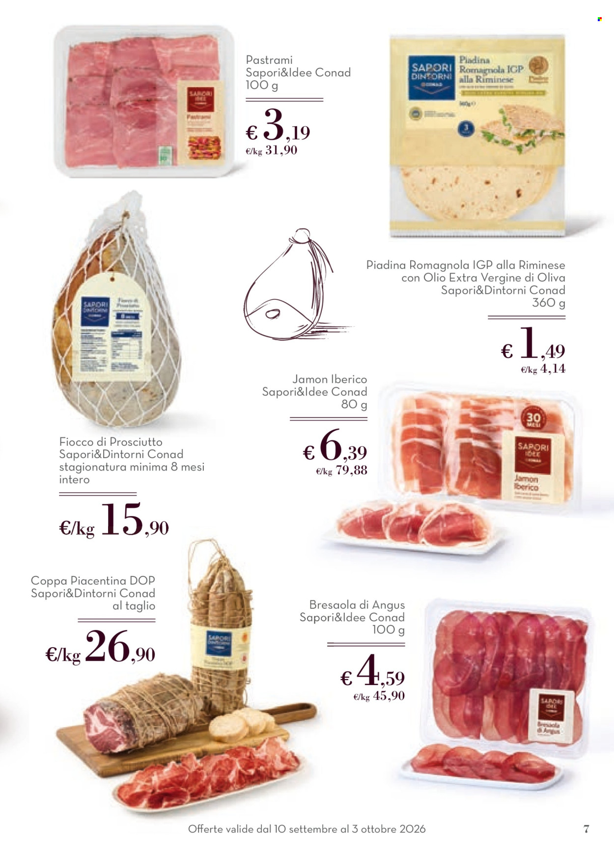 Volantino Conad - 10/9/2026 - 3/10/2026. Pagina 7