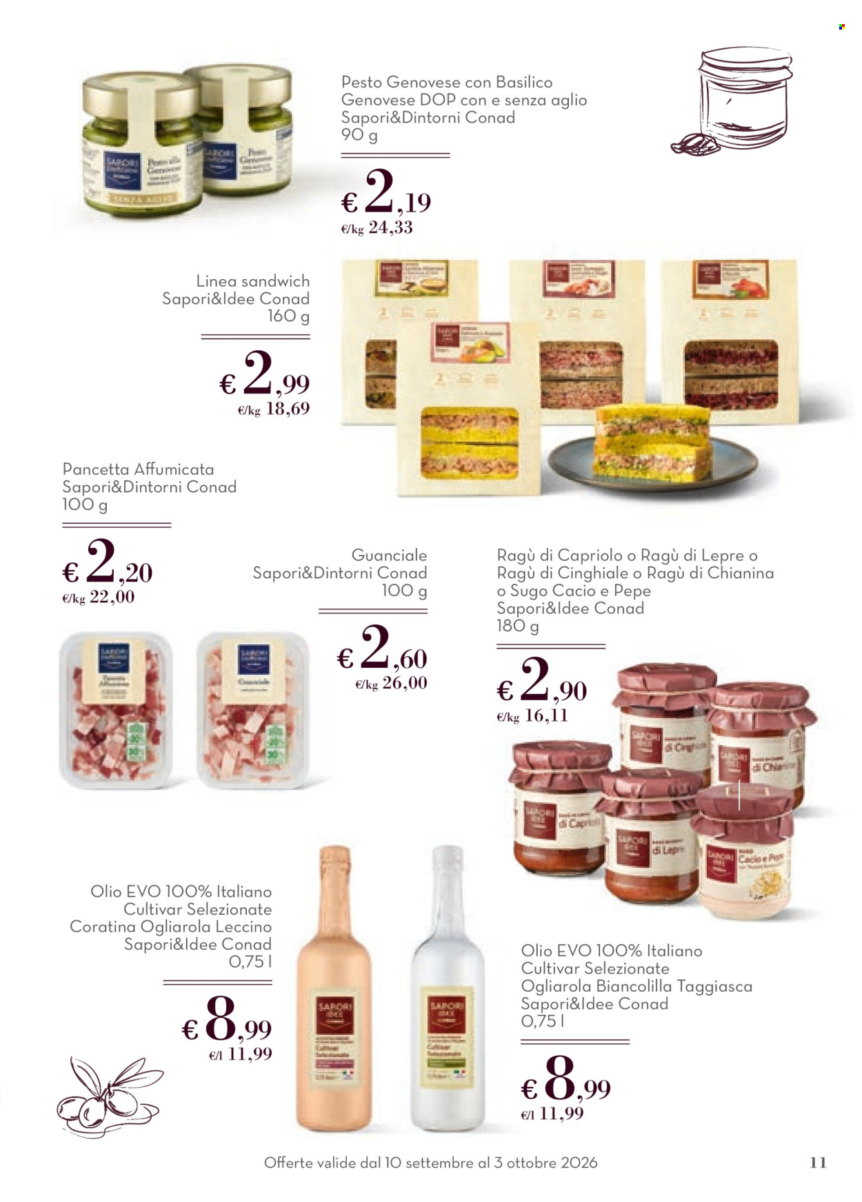 Volantino Conad - 10/9/2026 - 3/10/2026. Pagina 11
