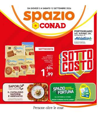 Volantino Spazio Conad - 3/9/2026 - 12/9/2026.